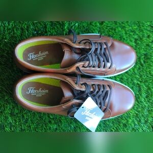 Florsheim Work Hard Toe Shoes 12D Brown Lace-Up Sneakers